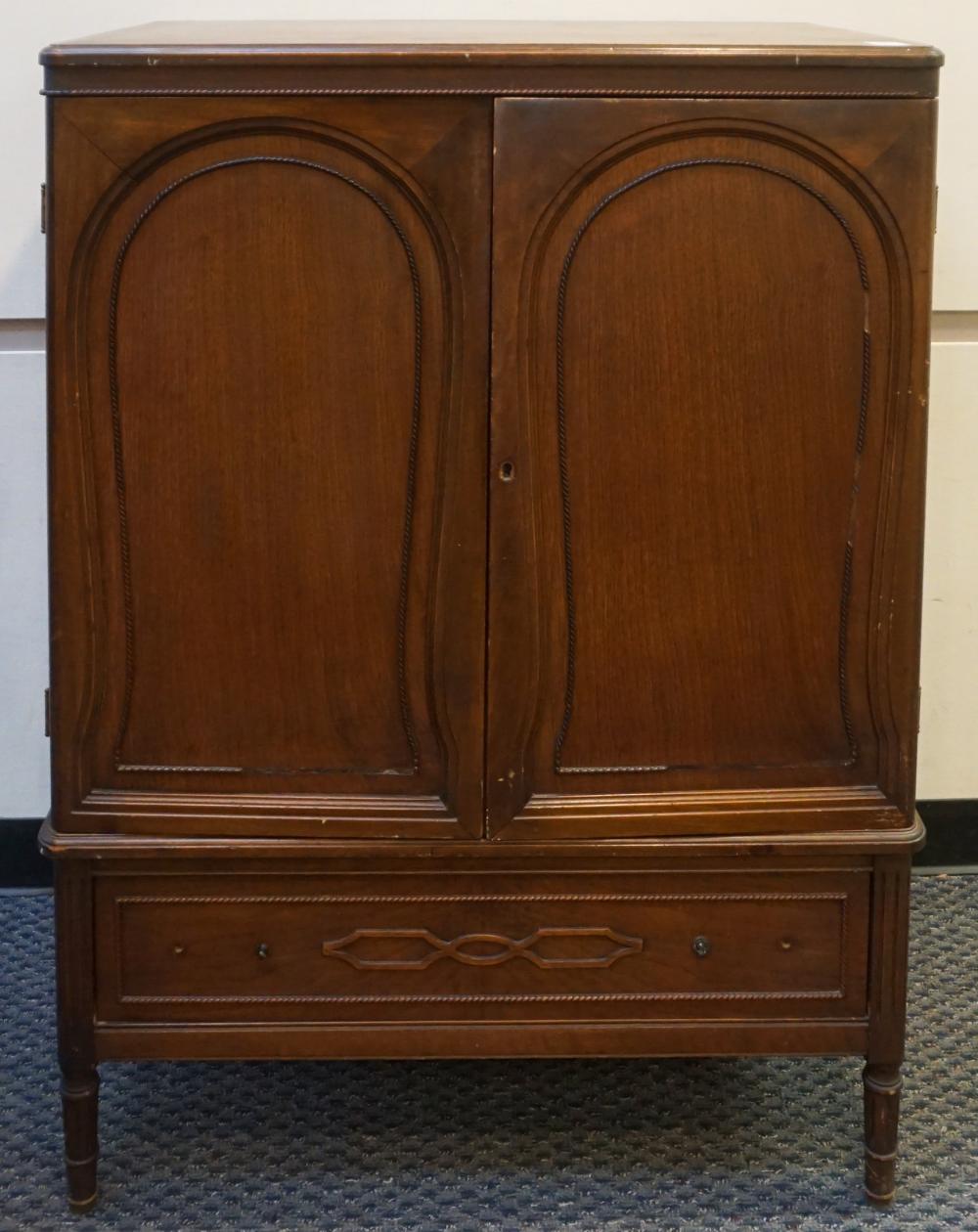 LOUIS XVI STYLE MAHOGANY DOUBLE