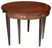 LOUIS XVI STYLE MAHOGANY FLIP-