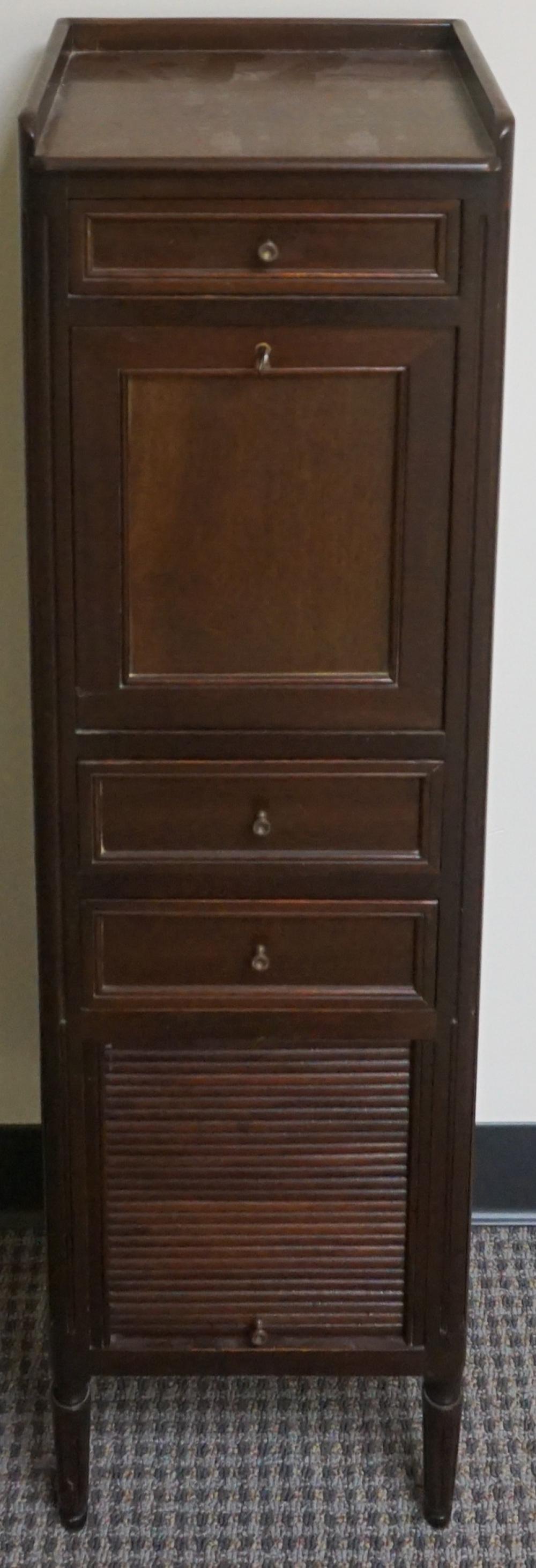 LOUIS XVI STYLE MAHOGANY NARROW