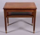 LOUIS XVI STYLE MAHOGANY OCCAS