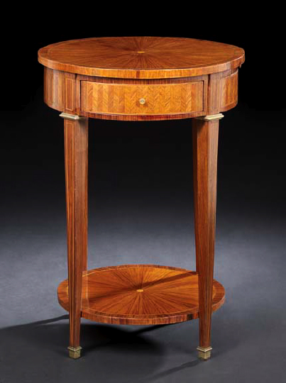 Louis XVI-Style Mahogany Occasional