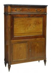 LOUIS XVI STYLE MAHOGANY SECRE