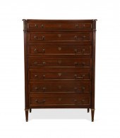 LOUIS XVI STYLE MAHOGANY SEMAN