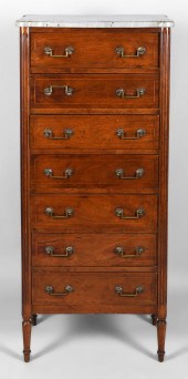 LOUIS XVI STYLE MAHOGANY SEMAN