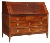LOUIS XVI STYLE MAHOGANY SLANT