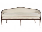 LOUIS XVI-STYLE MAHOGANY SOFAm