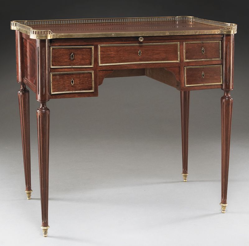 Louis XVI style mahogany writing