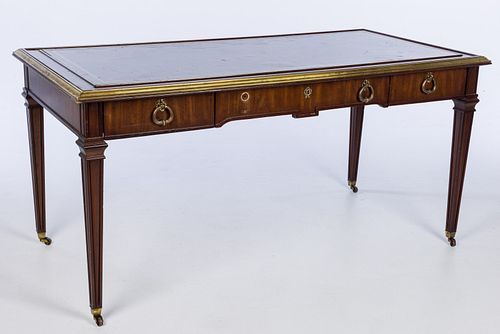 LOUIS XVI STYLE MAHOGANY WRITING