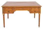 LOUIS XVI STYLE MAHOGANY WRITI