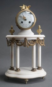 LOUIS XVI STYLE MARBLE AND BRA