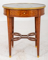 LOUIS XVI STYLE MARBLE TOP OCC