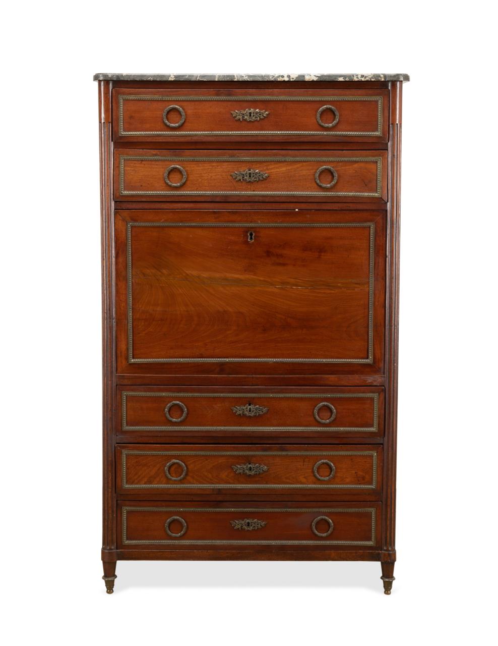 LOUIS XVI STYLE MARBLE TOP