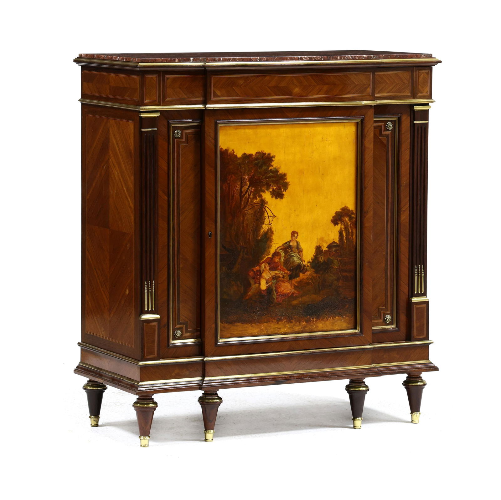 LOUIS XVI STYLE MARBLE TOP