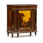 LOUIS XVI STYLE MARBLE TOP PAI