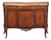 LOUIS XVI STYLE MARBLE TOP BRO