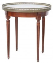 LOUIS XVI STYLE MARBLE-TOP BOU