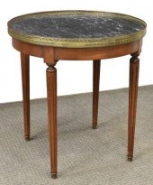 LOUIS XVI STYLE MARBLE-TOP BOU
