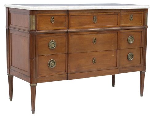 LOUIS XVI STYLE MARBLE-TOP