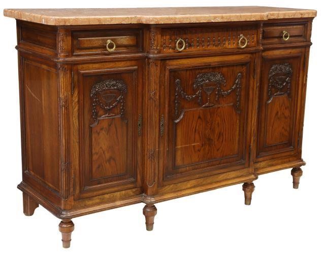 LOUIS XVI STYLE MARBLE-TOP