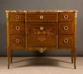 LOUIS XVI STYLE MARBLE-TOP COM