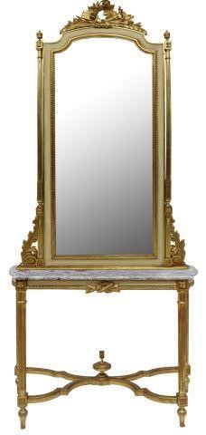 LOUIS XVI STYLE MARBLE-TOP