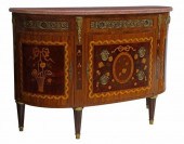 LOUIS XVI STYLE MARBLE-TOP DEM