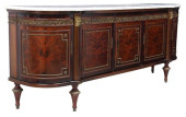 LOUIS XVI STYLE MARBLE-TOP FLA