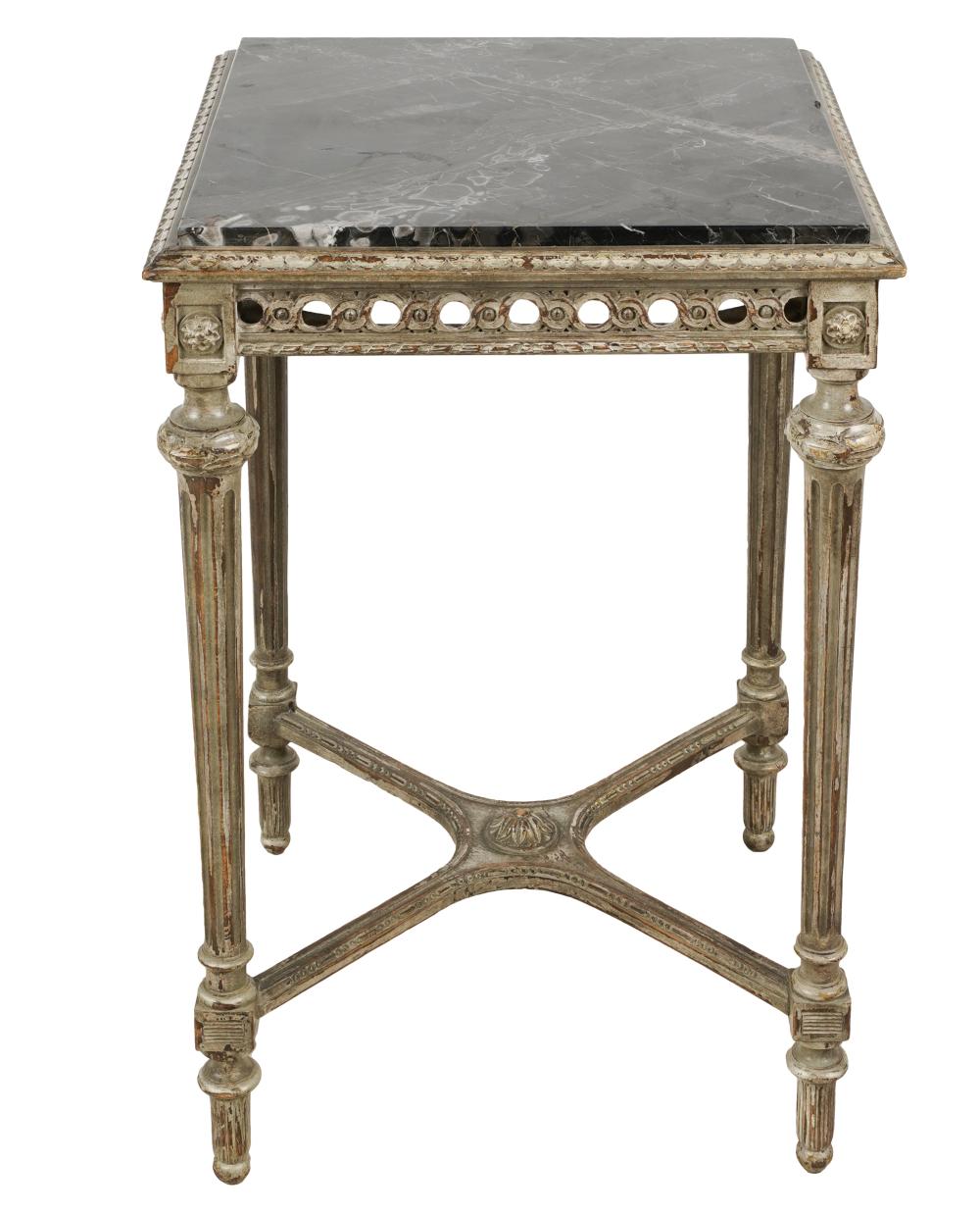 LOUIS XVI STYLE MARBLE-TOP