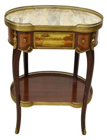 LOUIS XVI STYLE MARBLE-TOP