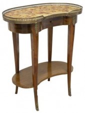 LOUIS XVI STYLE MARBLE-TOP KID