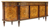 LOUIS XVI STYLE MARBLE-TOP LAC
