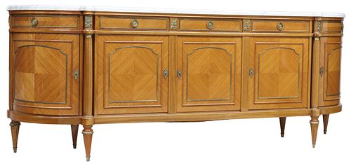 LOUIS XVI STYLE MARBLE-TOP
