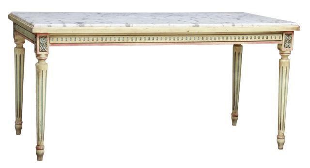 LOUIS XVI STYLE MARBLE-TOP