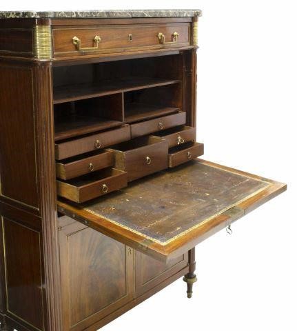 LOUIS XVI STYLE MARBLE-TOP