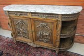 LOUIS XVI STYLE MARBLE-TOP SID