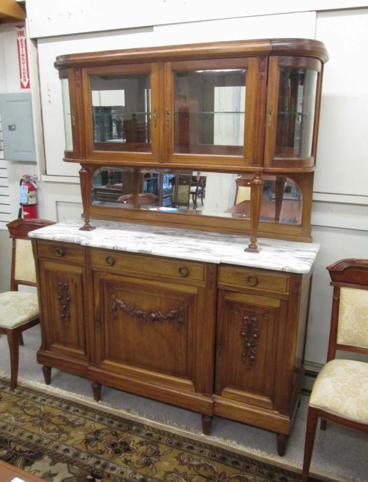 LOUIS XVI STYLE MARBLE-TOP