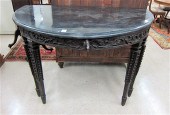 LOUIS XVI STYLE MARBLE-TOPPED