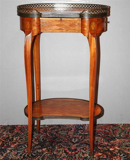 Louis XVI Style Marquetry and