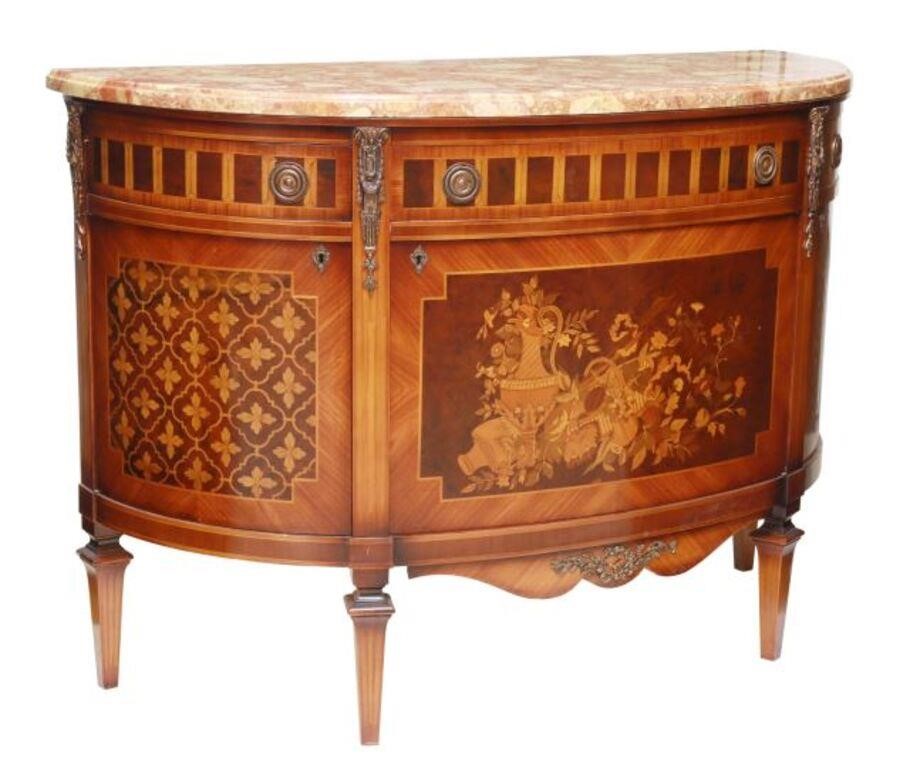 LOUIS XVI STYLE MARQUETRY