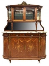 LOUIS XVI STYLE MARQUETRY DISP