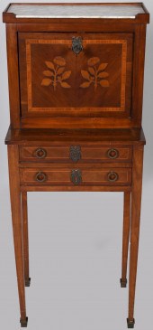 LOUIS XVI STYLE MARQUETRY INLA