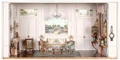 Louis XVI style miniature room