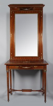 LOUIS XVI STYLE MIRRORED HALL