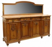LOUIS XVI STYLE MIRRORED MARBL