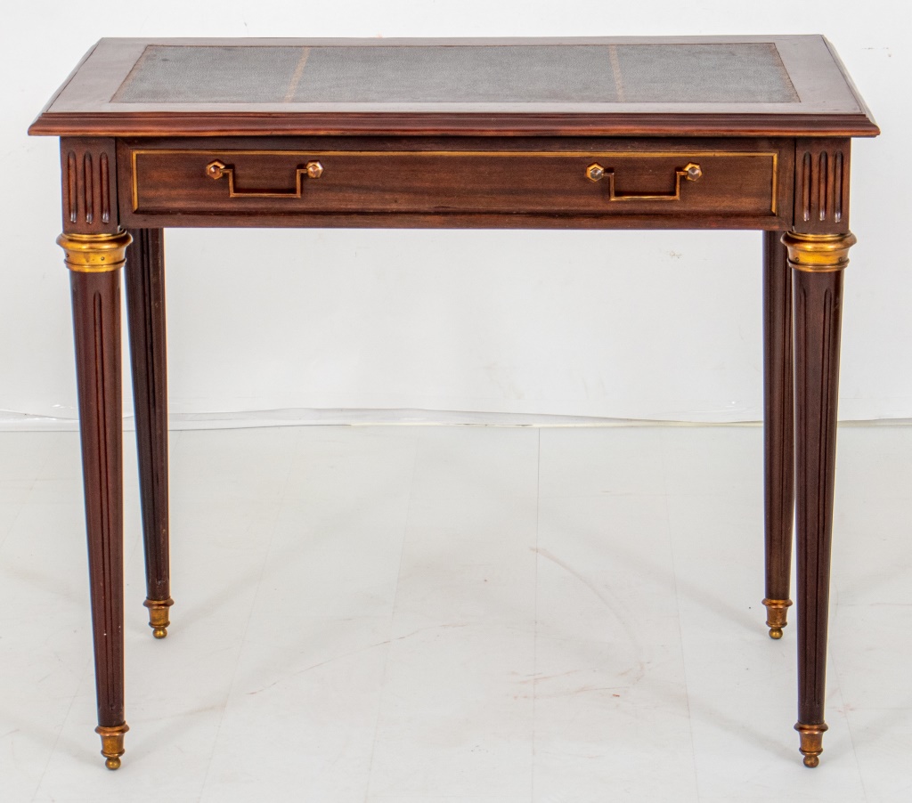 LOUIS XVI STYLE MOUNTED MAHOGANY
