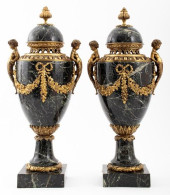 LOUIS XVI STYLE MOUNTED MARBLE