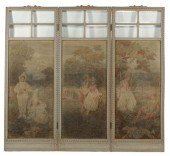 LOUIS XVI STYLE NEEDLEPOINT FL