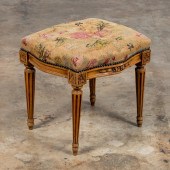 LOUIS XVI STYLE NEEDLEWORK TOP