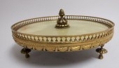 LOUIS XVI STYLE ORMOLU & ONYX