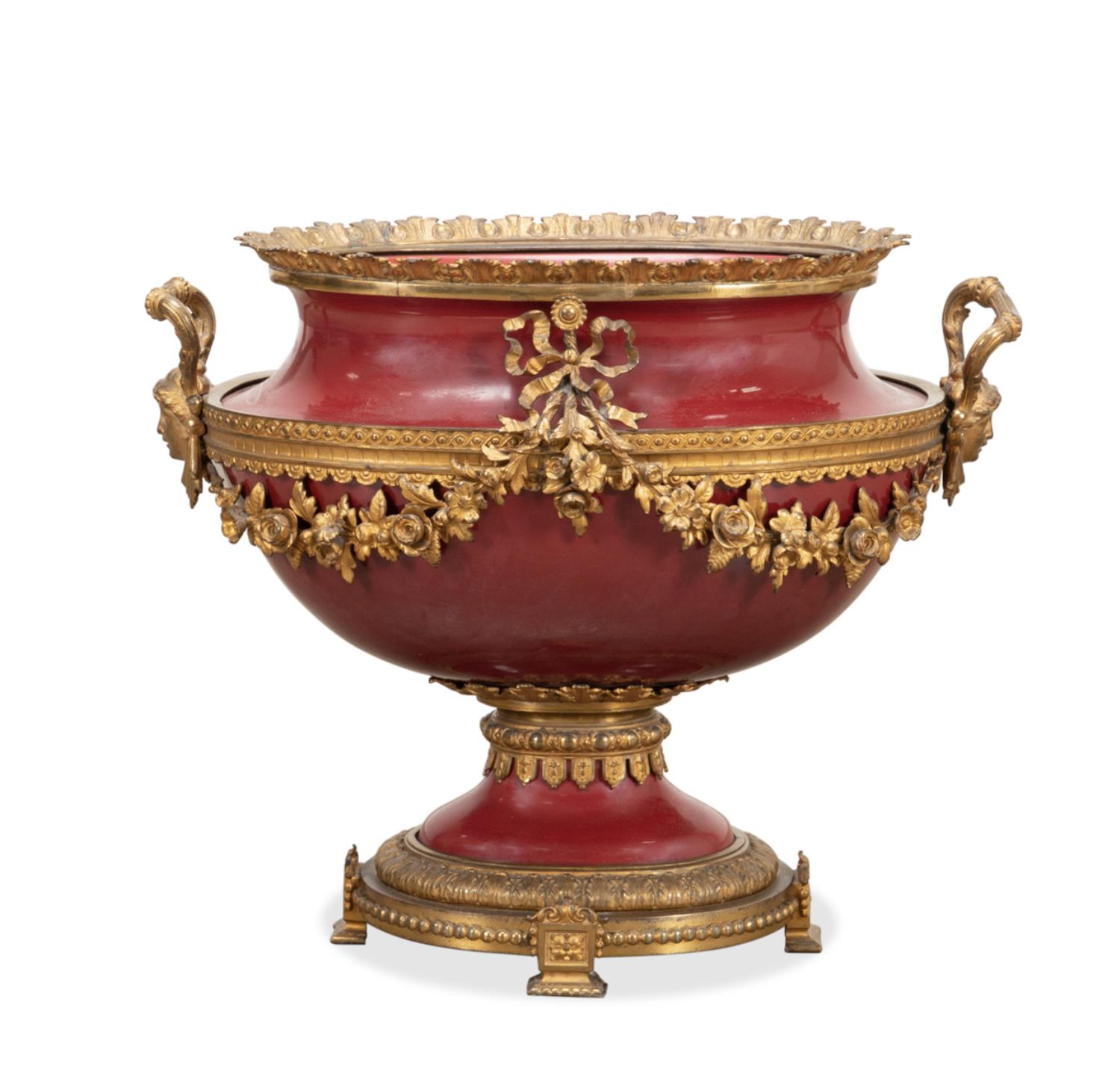 LOUIS XVI STYLE ORMOLU AND